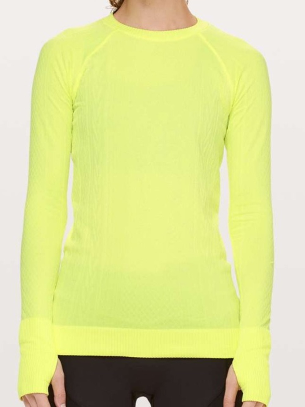Lululemon Rest Less Crew Neck Long Sleeve Pullover in Ray / White - Picture 2 of 11